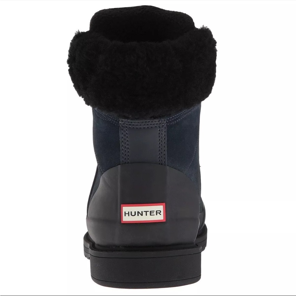 Hunter Commando Insulated Shearling Lined Suede L… - image 5